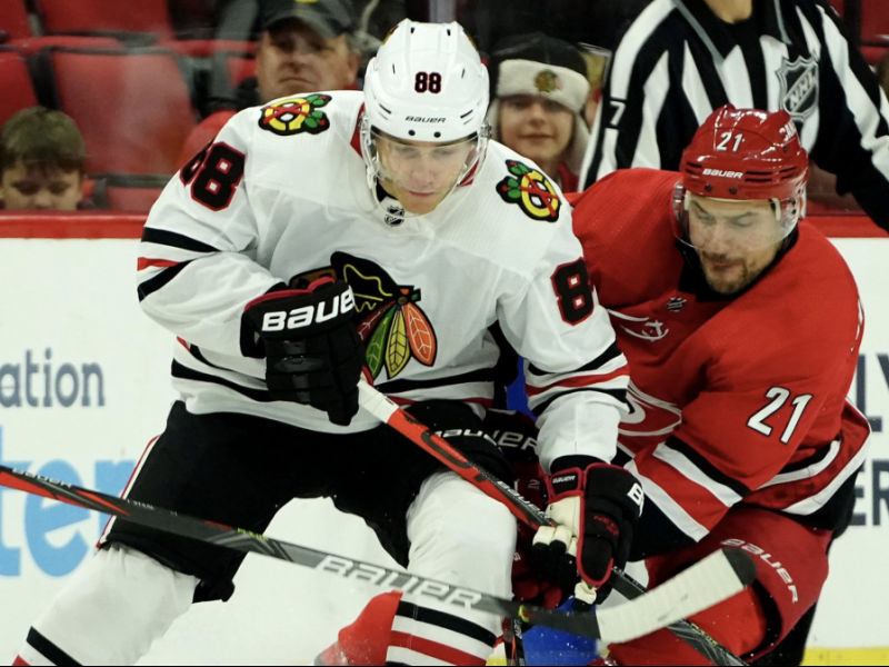 Recap: Blackhawks Blanked 4-0 By Svechnikov, Hurricanes - The Rink